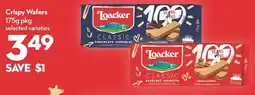 Longo's Crispy Wafers offer
