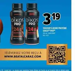Metro Yogourt à boire protéiné oikos offer