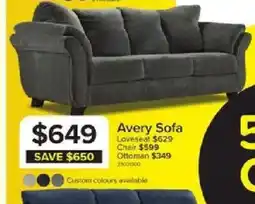 Leon's Avery Sofa offer