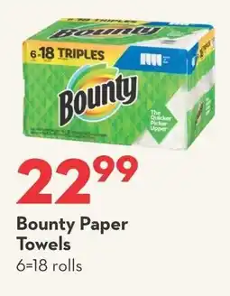 Longo's Bounty Paper Towels offer