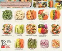 Longo's Longo's Prepared Vegetables offer