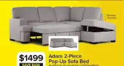 Leon's Adara 2-Piece Pop-Up Sofa Bed offer