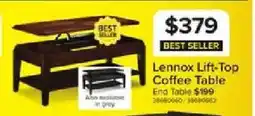 Leon's Lennox Lift-Top Coffee Table offer