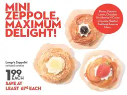Longo's Longo's Zeppolini offer