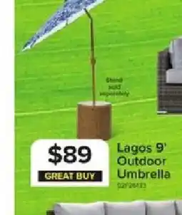 Leon's Lagos 9 Outdoor Umbrella offer