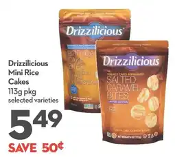 Longo's Drizzilicious Mini Rice Cakes offer