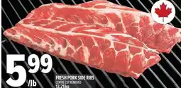 Metro Fresh pork side ribs offer