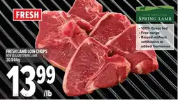 Metro Fresh lamb loin chops offer