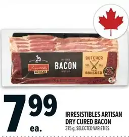 Metro Irresistibles artisan dry cured bacon offer