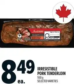Metro Irresistible pork tenderloin offer