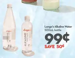 Longo's Longo's Alkaline Water offer