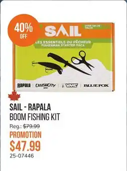 Sail Boom Fishing Kit offer