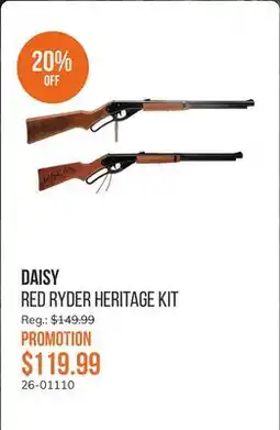 Sail Red Ryder Heritage Kit offer