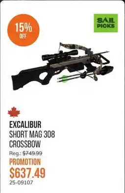 Sail Short Mag 308 Crossbow offer