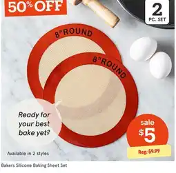 Kitchen Stuff Plus Bakers Silicone Baking Sheet Set offer