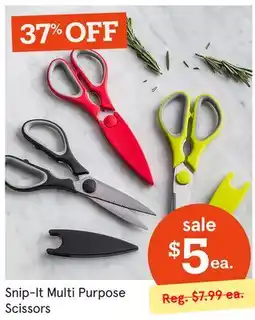 Kitchen Stuff Plus Snip-It Multi Purpose Scissors offer