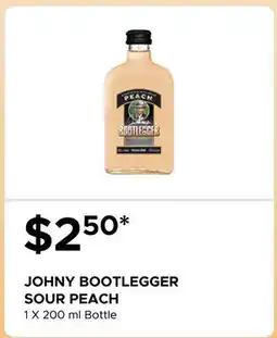 The Beer Store JOHNY BOOTLEGGER SOUR PEACH offer