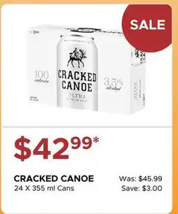 The Beer Store CRACKED CANOE offer