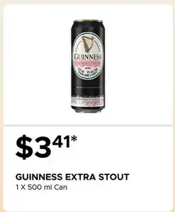 The Beer Store GUINNESS EXTRA STOUT offer