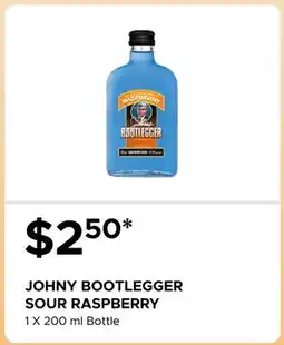 The Beer Store JOHNY BOOTLEGGER SOUR RASPBERRY offer