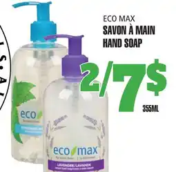 Marches Tau ECO MAX SAVON À MAIN offer