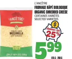 Marches Tau L'ANCÊTRE FROMAGE RÂPÉ BIOLOGIQUE offer