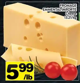 Supermarché PA FROMAGE EMMENTAL IMPORTÉ | CHEESE offer