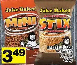 Supermarché PA JAKE BAKED Pretzels offer