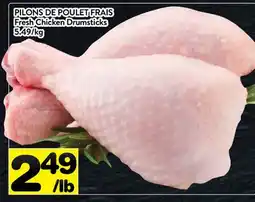 Supermarché PA PILONS DE POULET FRAIS | Fresh Chicken Drumsticks offer