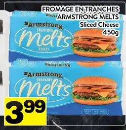 Supermarché PA FROMAGE EN TRANCHE ARMSTRONG MELTS | Sliced Cheese offer