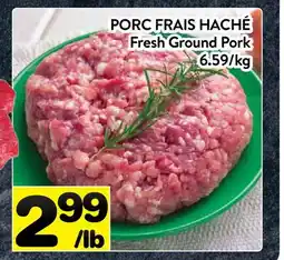 Supermarché PA PORC FRAIS HACHÉ | Fresh Ground Pork offer