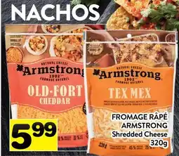 Supermarché PA FROMAGE RÂPÉ ARMSTRONG | Shredded Cheese offer