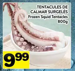 Supermarché PA TENTACULES DE CALMAR SURGELES | Frozen Squid Tentacles offer