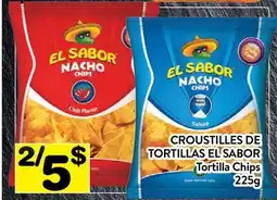 Supermarché PA CROUSTILLES DE TORTILLAS EL SABOR | Tortilla Chips offer