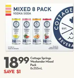 Longo's Cottage Springs Weekender Mixed Pack offer