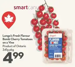 Longo's Longo's Fresh Flavour Bomb Cherry Tomatoes on a Vine offer