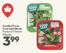 Longo's Goodleaf Farms Fresh Salad Blends offer