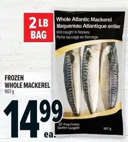 Metro Frozen whole mackerel offer