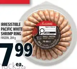 Metro Irresistible pacific white shrimp ring offer