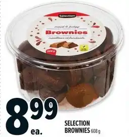 Metro Selection brownies offer