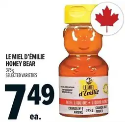 Metro Le miel d'émilie honey bear offer