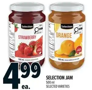 Selection jam