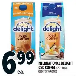 Metro International delight iced coffee offer