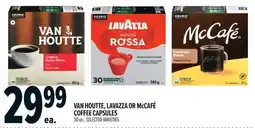 Metro Van houtte, lavazza or mccafé coffee capsules offer