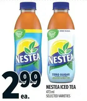 Metro Nestea iced tea offer