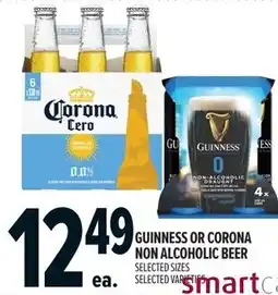 Metro Guinness or corona non alcoholic beer offer