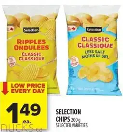 Metro Selection chips offer
