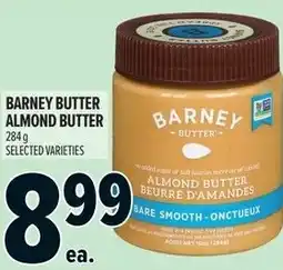 Metro Barney butter almond butter offer