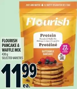Metro Flourish pancake & waffle mix offer