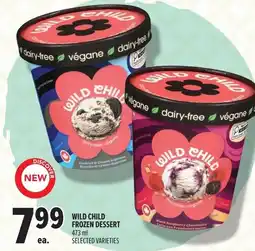 Metro Wild child frozen dessert offer